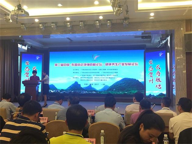 第二届中国—东盟商会领袖高峰论坛贺州分论坛在贺州黄姚举办